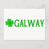Galway, Ierland Briefkaart (Voorkant)