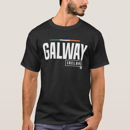 Galway in Ireland T-shirt (Voorkant)