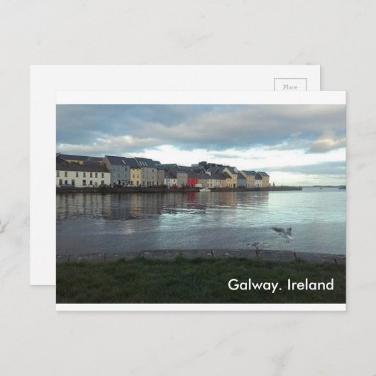 Galway Ireland Briefkaart (Voorkant / Achterkant)