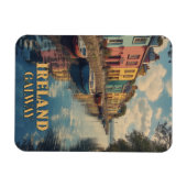 Galway Ireland Retro Irish Landmark Magneet (Horizontaal)