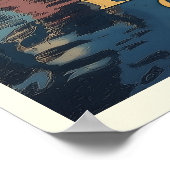 Galway Ireland Retro Irish Landmark Poster (Hoek)