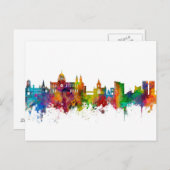 Galway Ireland Skyline Briefkaart (Voorkant / Achterkant)