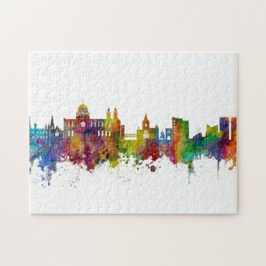 Galway Ireland Skyline Legpuzzel (Horizontaal)