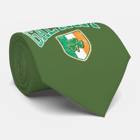 GALWAY Ireland Stropdas (Opgerold)