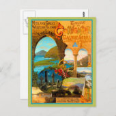 Galway Reisposter Briefkaart (Voorkant / Achterkant)