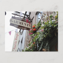 Galway Shop Sign Briefkaart