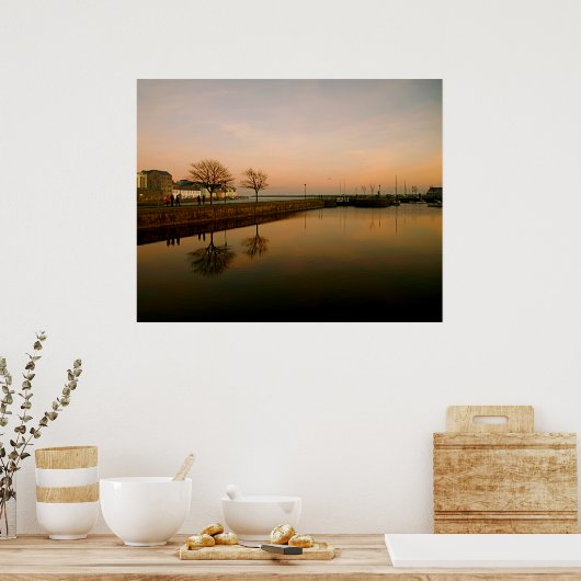 Galway Sunset Poster (Keuken)