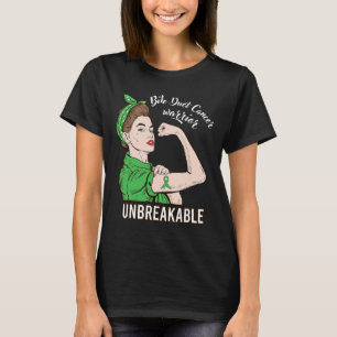 Galweg kanker krijger onbreekbare sterke vrouwen t-shirt