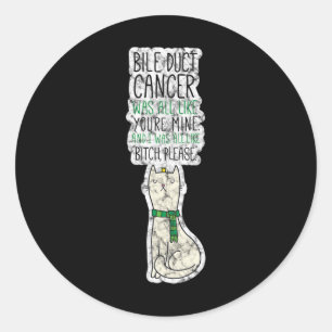 Galweg kanker vechter plezier citeren Schattigee k Ronde Sticker