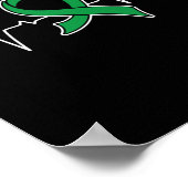 Galweg kankerbewustzijn supporter lint poster (Hoek)