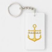 GAMAN ANCHOR Key chain Sleutelhanger (Voorkant)