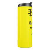 GAMAN Bekerglas Thermosbeker (Gedraaid links)