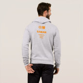 GAMAN Full-Zip Hoodie (Achterkant volledig)
