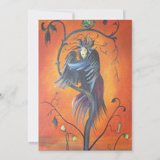 Gamaun de profetische vogel met gevlekte veren (Voorkant)