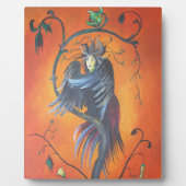 Gamaun de profetische vogel met gevlekte veren fotoplaat (Voorkant)