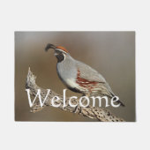 Gambels Quail Deurmat (Voorkant)