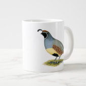 Gambels woestijnkwartel grote koffiekop (Voorkant rechts)