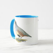 Gambels woestijnkwartel mok (Voorkant links)