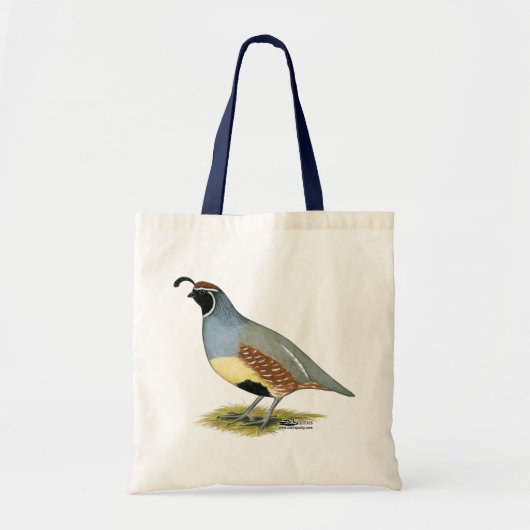 Gambels woestijnkwartel tote bag (Voorkant)