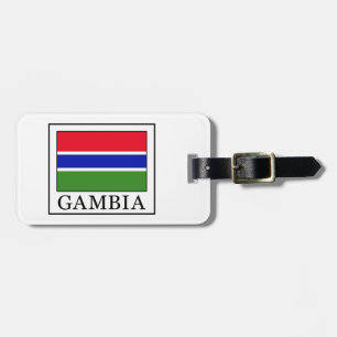 Gambia Bagagelabel