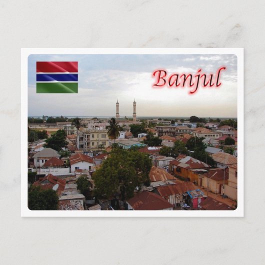 Gambia - Banjul - Briefkaart (Voorkant)