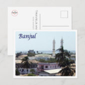 Gambia - Banjul - Briefkaart (Voorkant / Achterkant)