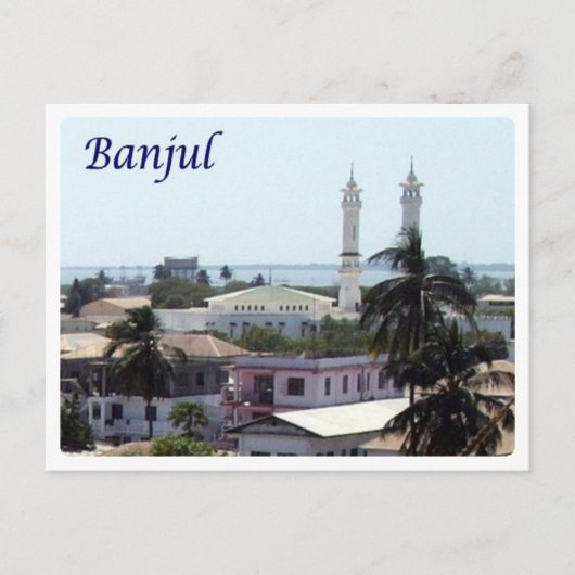 Gambia - Banjul - Briefkaart (Voorkant)