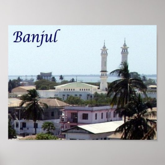 Gambia - Banjul - Poster (Voorkant)