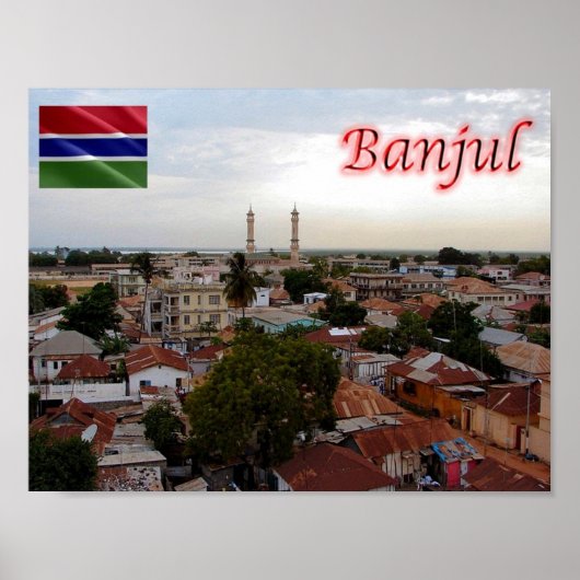 Gambia - Banjul - Poster (Voorkant)