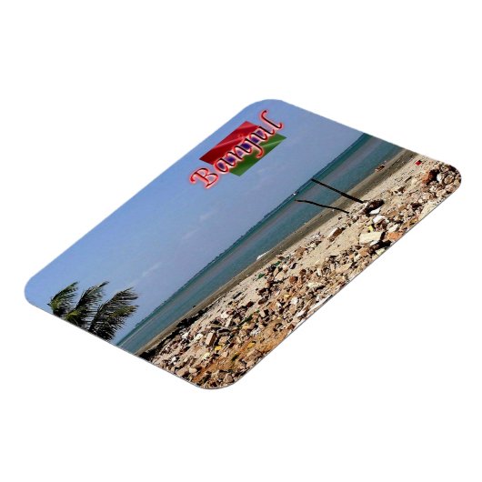 Gambia - Barra - Magneet (Linkerzijde)