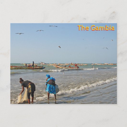 Gambia Briefkaart (Voorkant)