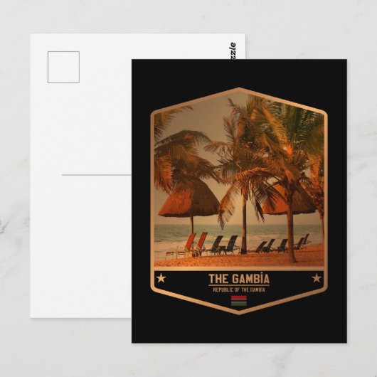 Gambia Briefkaart (Voorkant / Achterkant)