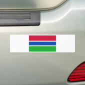 GAMBIA BUMPERSTICKER (Op auto)