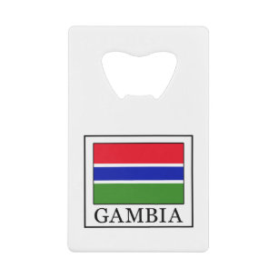 Gambia Creditkaart Flessenopener
