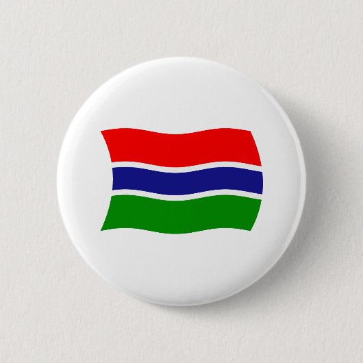 Gambia Flag Button (Voorkant)