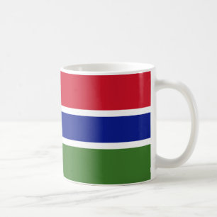 Gambia Flag Ceramic Mok