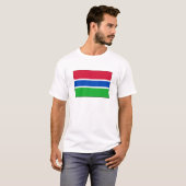 Gambia FLAG International T-shirt (Voorkant volledig)