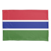 Gambia Flag Kussensloop (Voorkant)