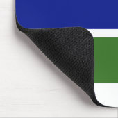 Gambia Flag Muismat (Hoek)
