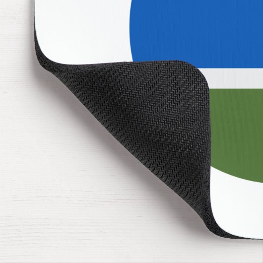 Gambia Flag Muismat (Hoek)