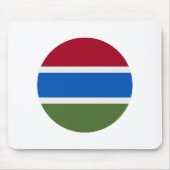 Gambia Flag Muismat (Voorkant)