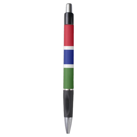 Gambia Flag Pen (Voorkant Verticaal)