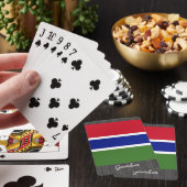 Gambia Flag Playing Cards Speelkaarten (Insitu)