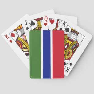 Gambia Flag Pokerkaarten