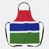 Gambia Flag Schort (Voorkant)