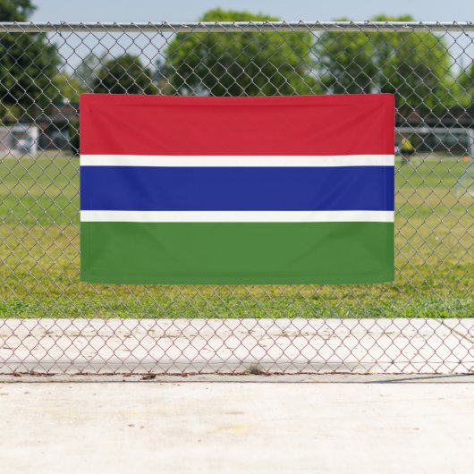 Gambia Flag Spandoek (Insitu)