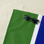 Gambia Flag Strandlaken (In situ)