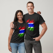 Gambia Flag T-shirt (Unisex)