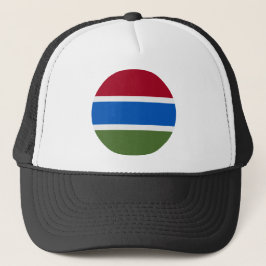 Gambia Flag Trucker Pet