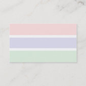 Gambia Flag Visitekaartje (Achterkant)